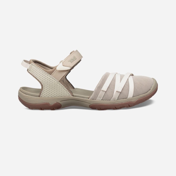 Hungary Teva Tirra CT - Női Szandál Khaki / Fehér - 871-NUZKE
